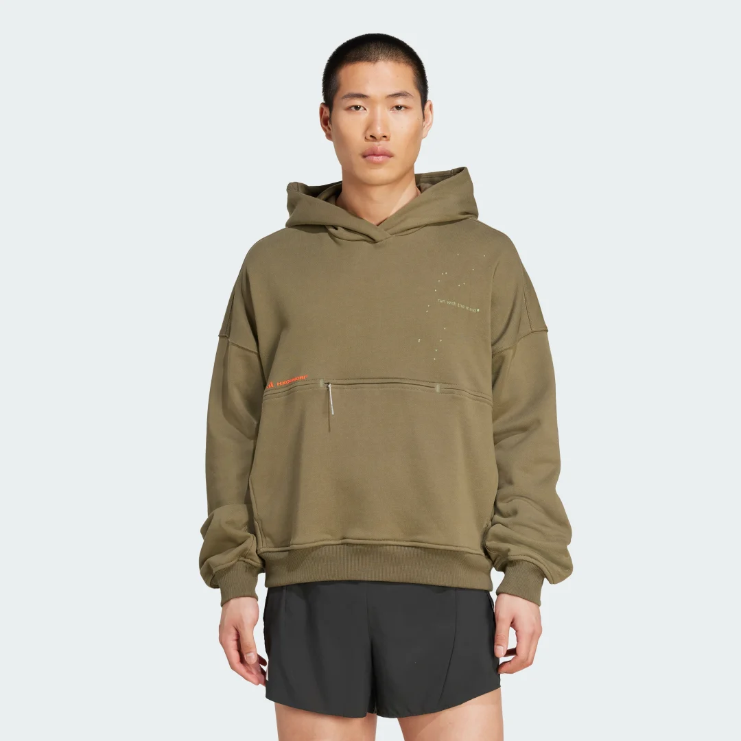 Detalle 2 de Sudadera de running con capucha Adi365 H.Koumori (unisex) - Adidas