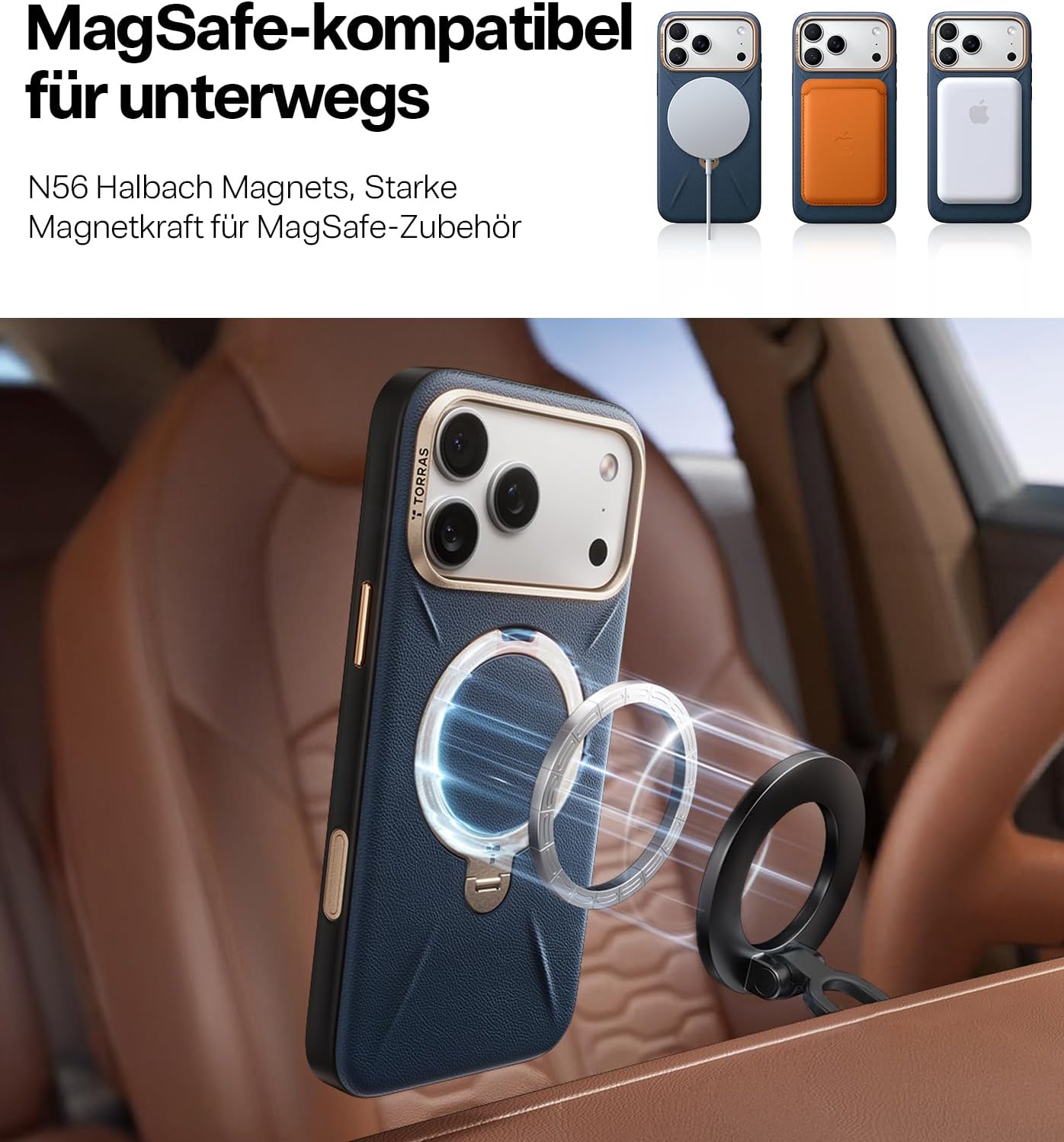 Thumbnail 4 de TORRAS Ostand Q3 Hülle iPhone17Pro 3,66m