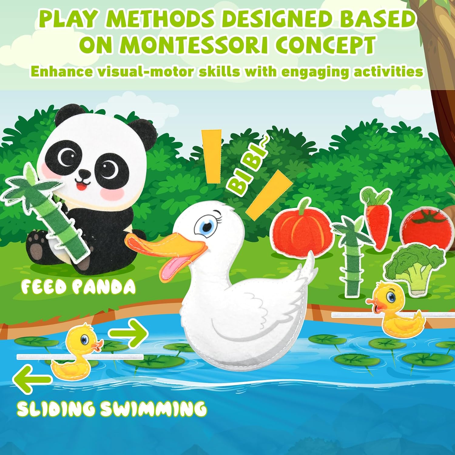 Thumbnail 6 de Meafeng Jungle Busy Book 1–3