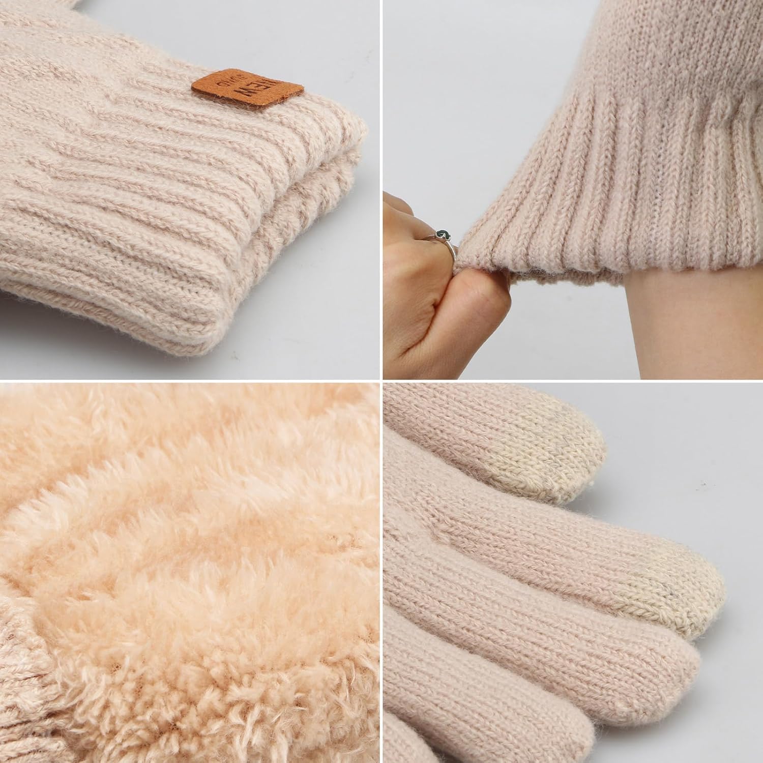 Detalle 2 de ytorgr Winter Thermal Gloves Touchscreen for Women