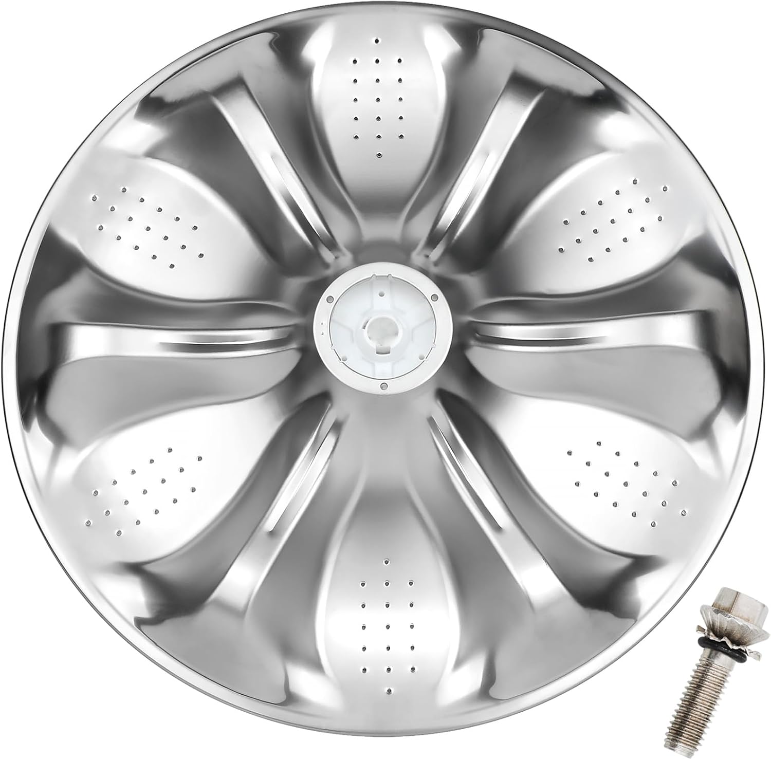 Detalle de Znnam AGZ72909711 Washer Washplate Pulsator Assembly, 18-Inch, Without Cap