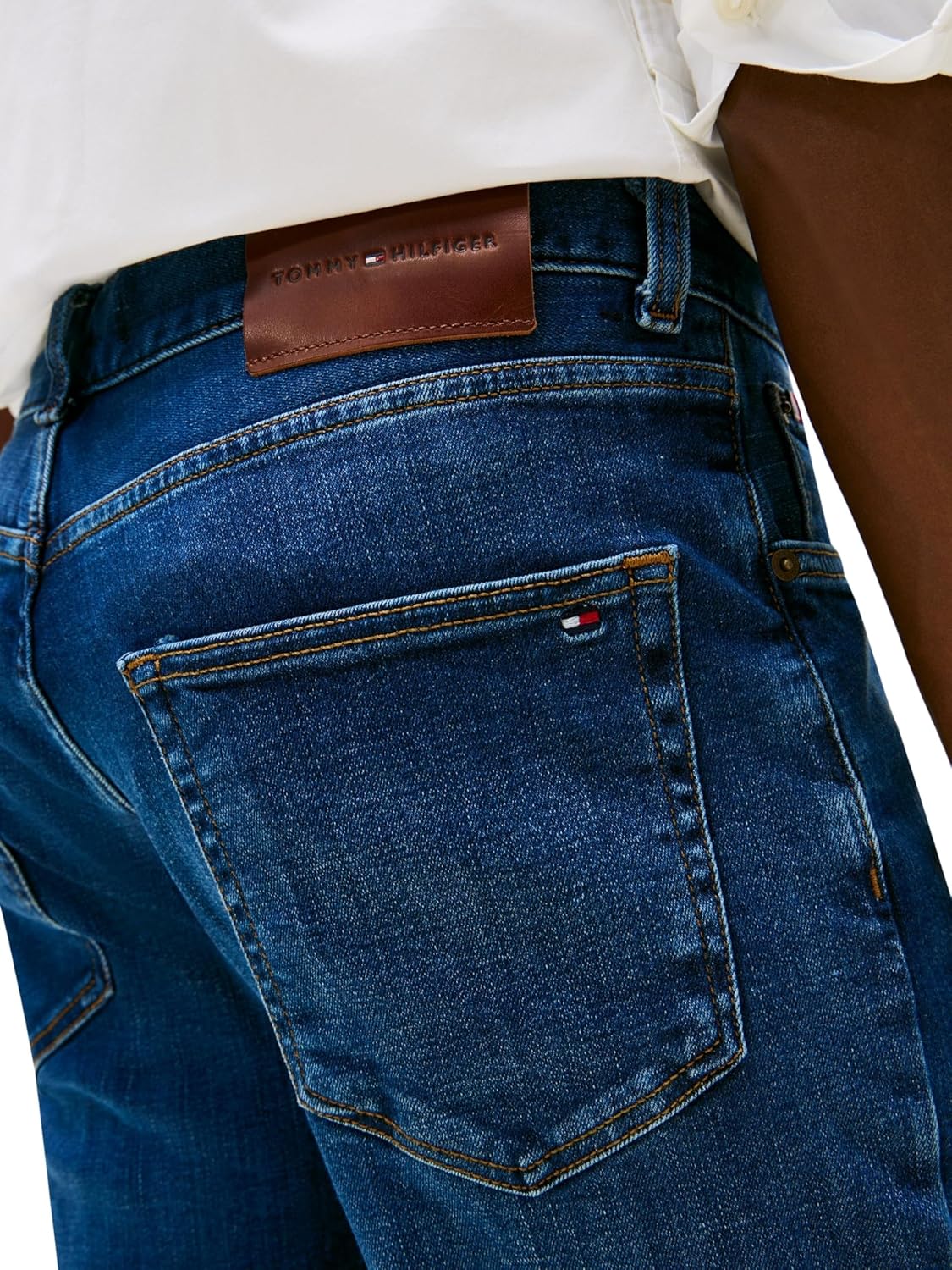 Thumbnail 2 de Tommy Hilfiger Jean Homme Straight Leg en coton