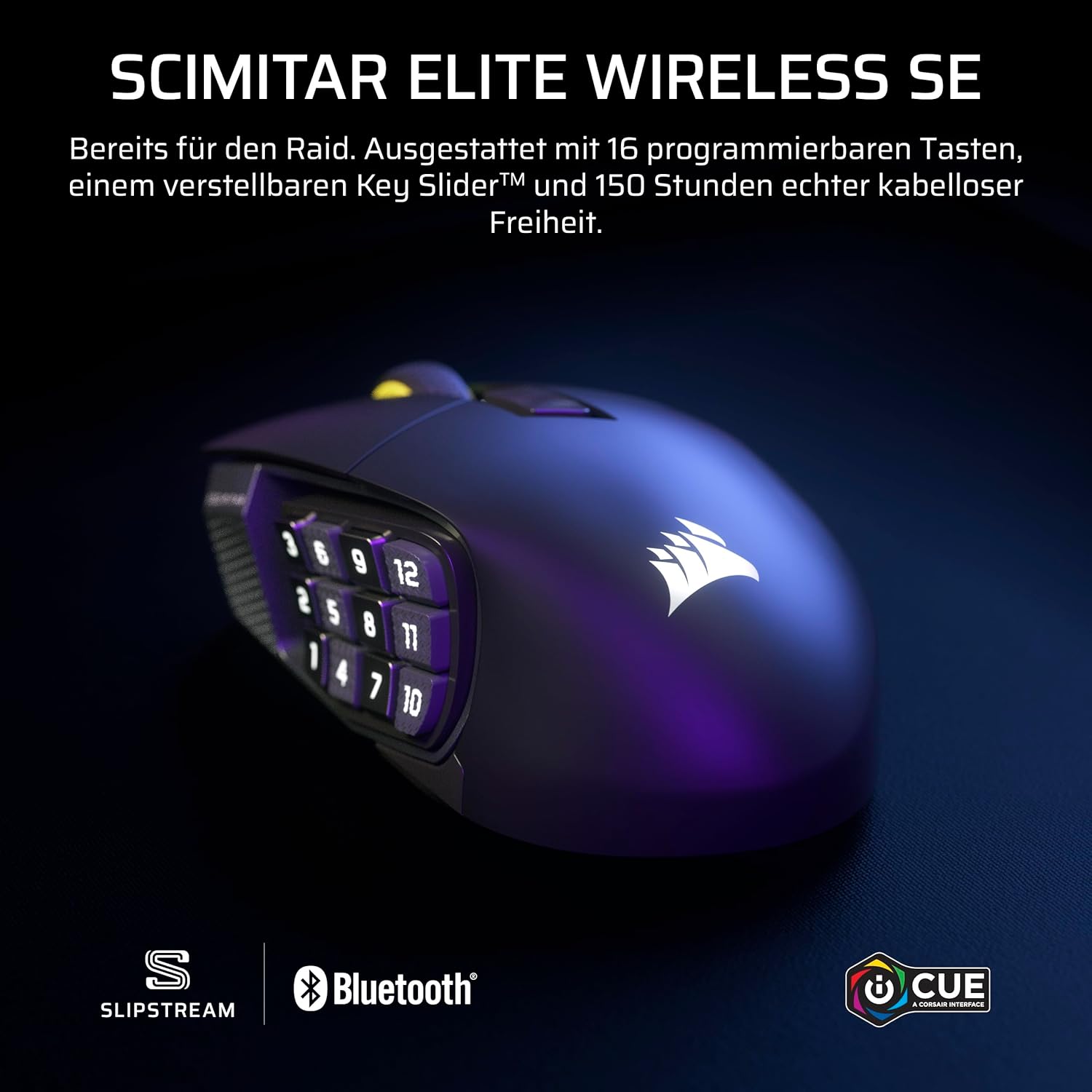 Thumbnail 1 de Corsair Scimitar Elite Wireless SE 33.000 DPI