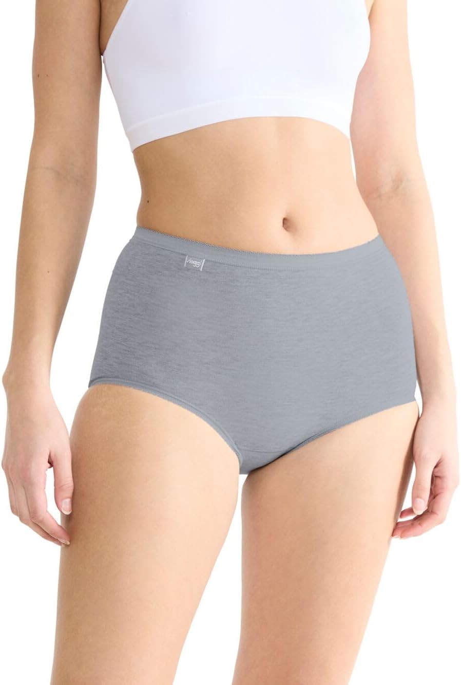 Thumbnail 5 de Sloggi Basic+ Short Briefs Femme — paquet de 3, confort coton avec Lycra