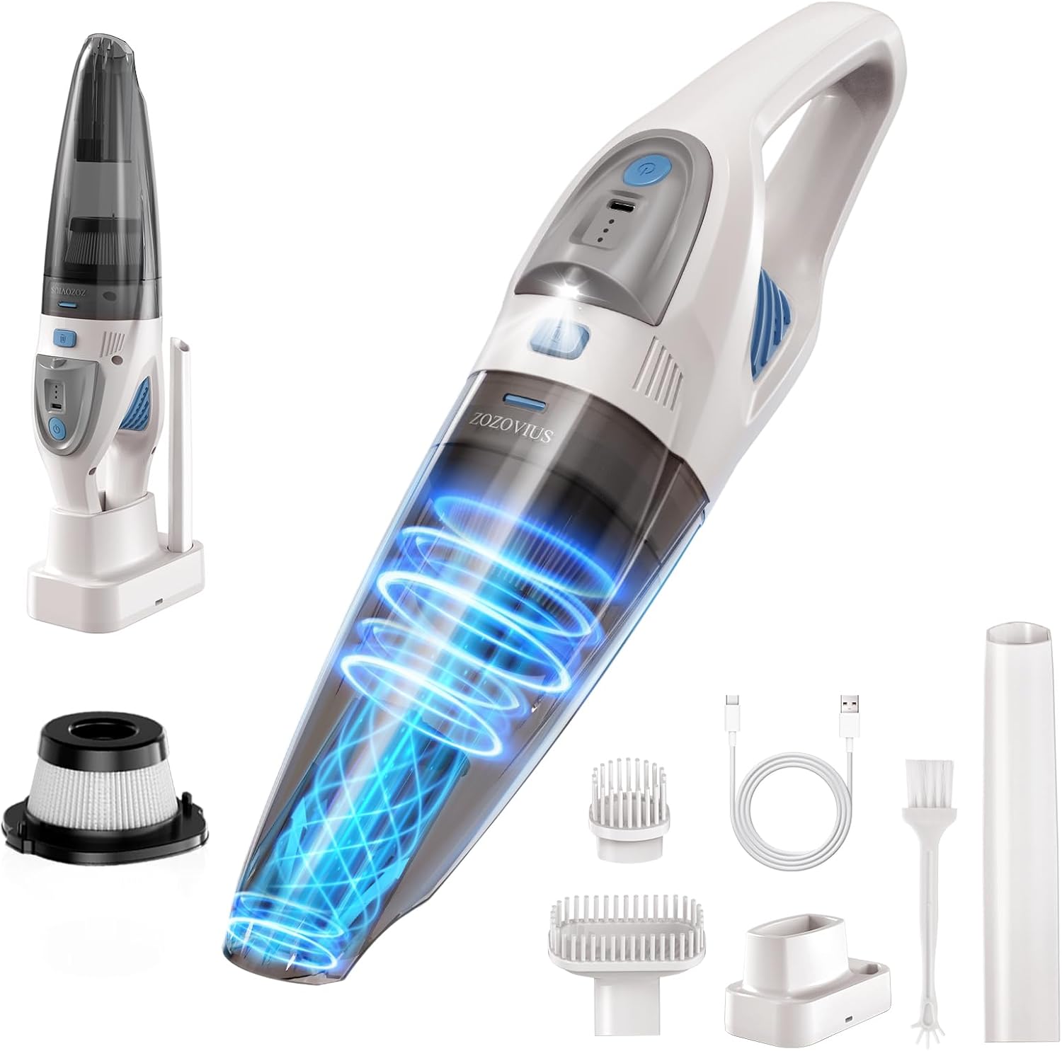 Detalle de zozovius Handheld Vacuum Cleaner 22000PA