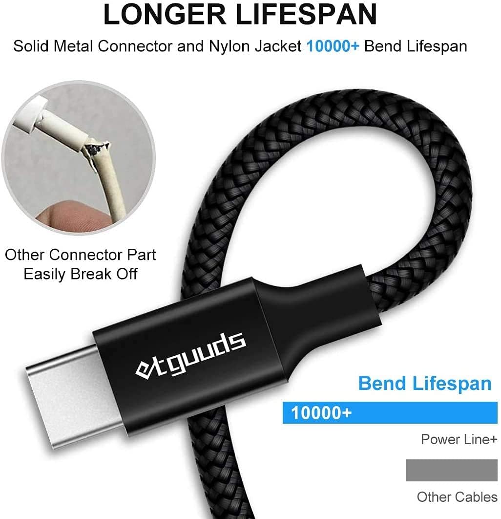 Thumbnail 4 de etguuds Long USB C Cable 15ft