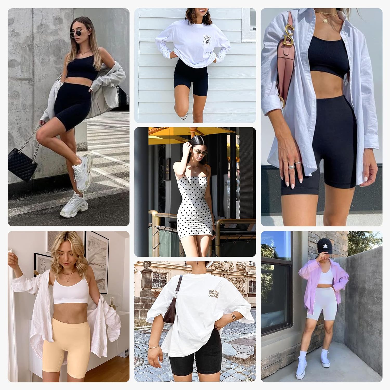 Thumbnail 6 de YADIFEN Anti-Chafing Seamless Shorts for Women – 4-way stretch slip shorts for under dresses