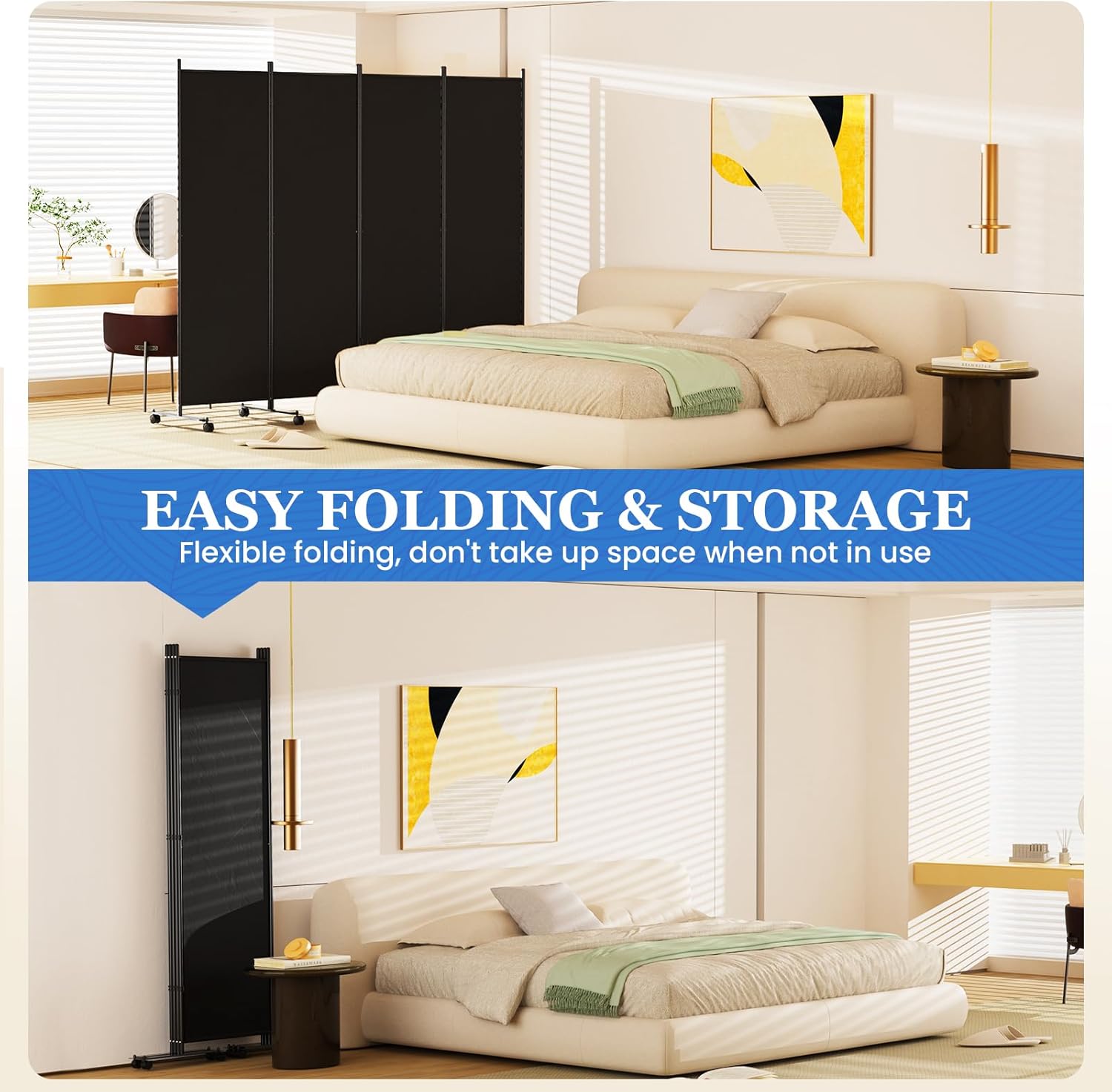 Thumbnail 4 de SUNALLY privacy screen room divider 88 inch
