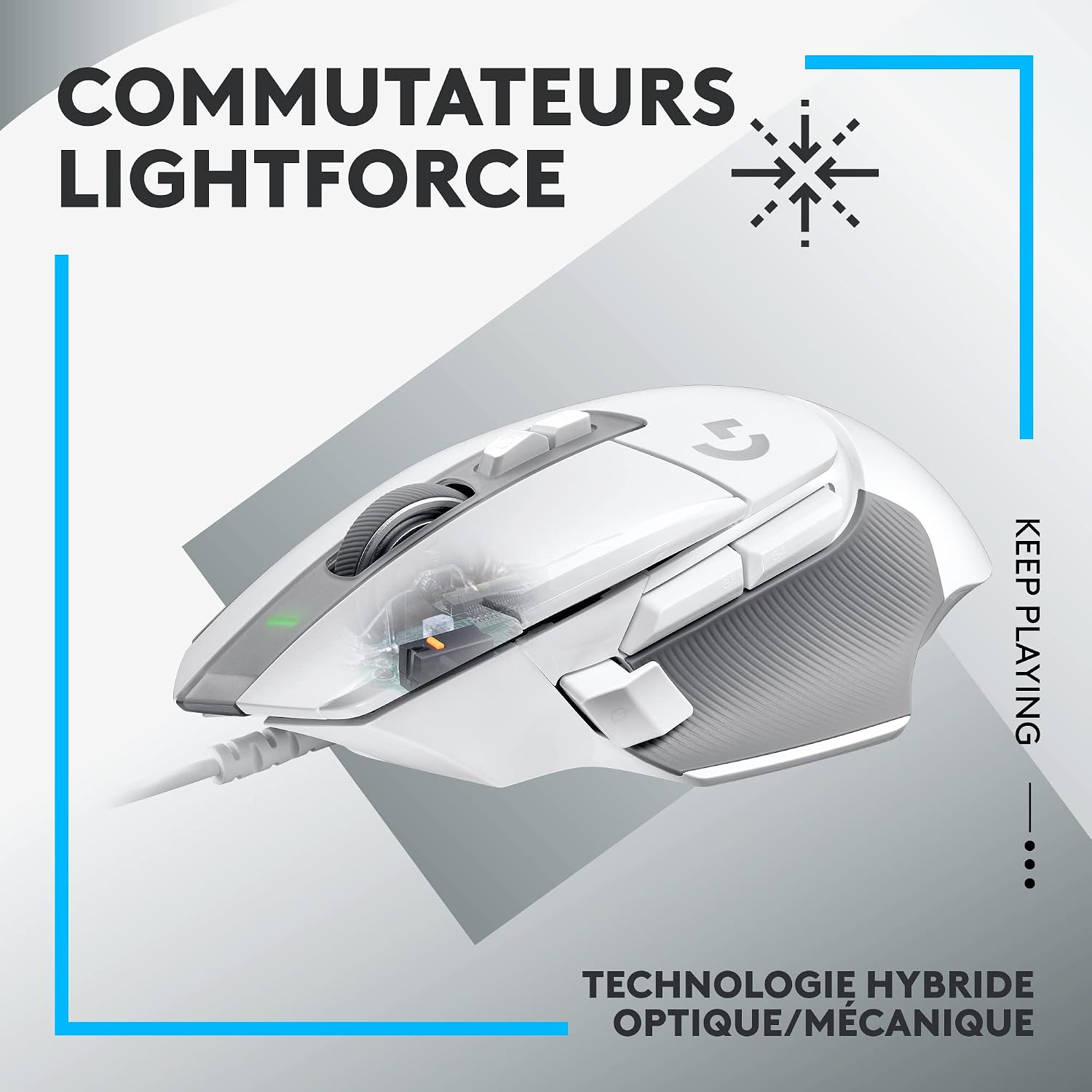 Thumbnail 1 de Logitech G502 X souris gaming filaire HERO 25K