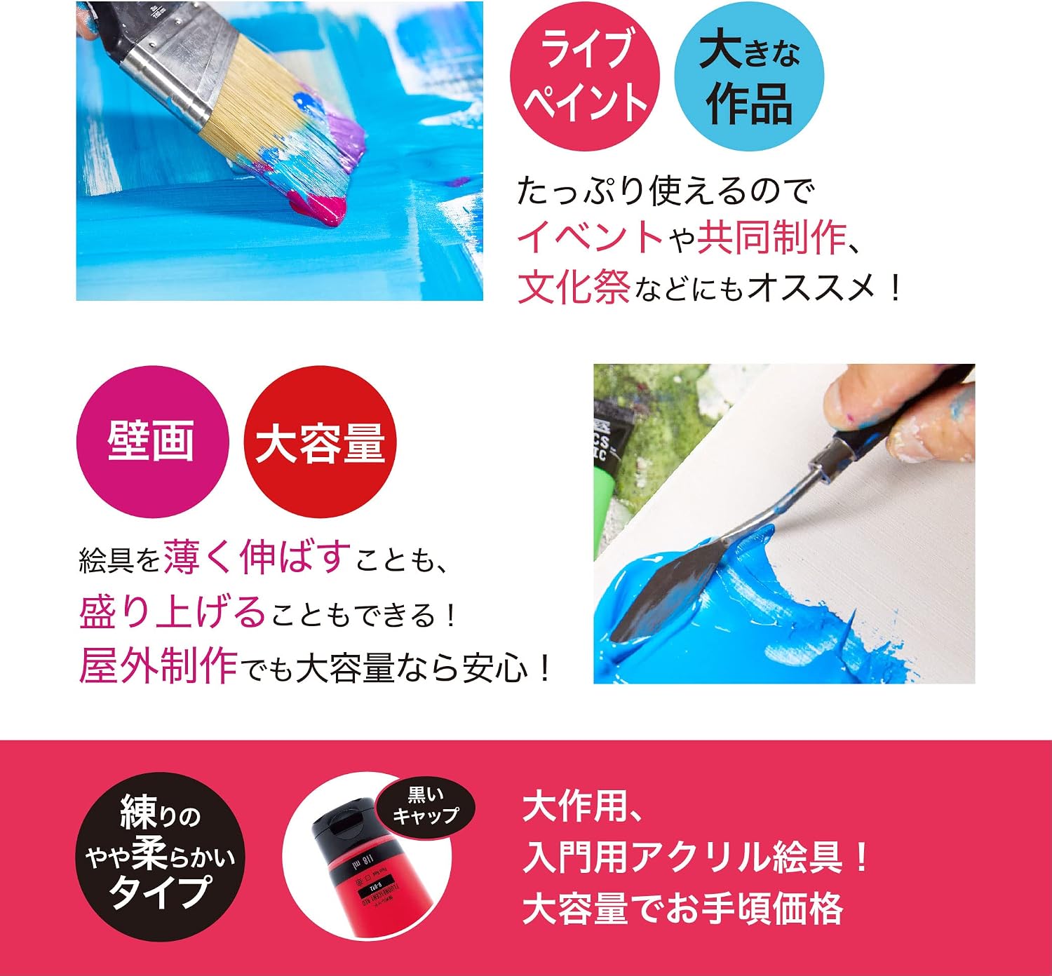 Detalle de リキテックス ベーシックス B-207 トランスペアレントイエロー アクリル絵具 118ml