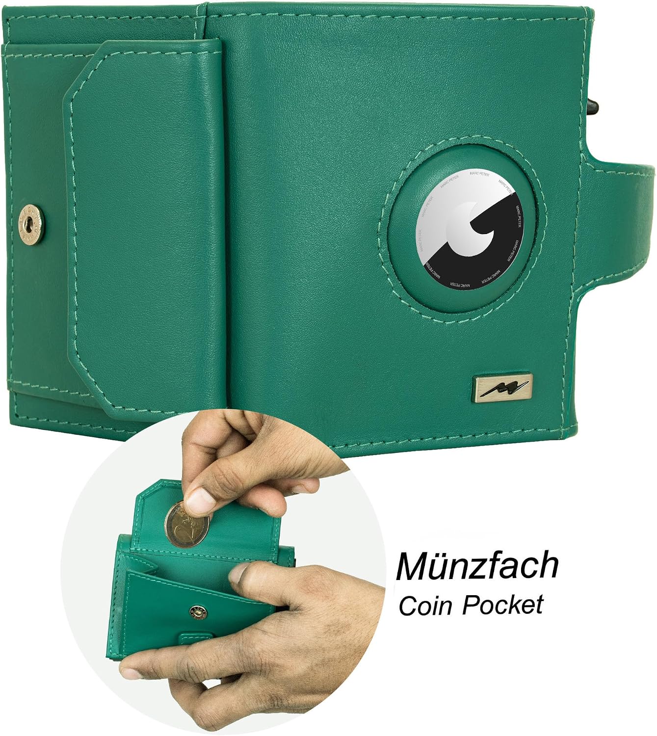 Thumbnail 5 de Marc Peter Chicago RFID Slim Wallet