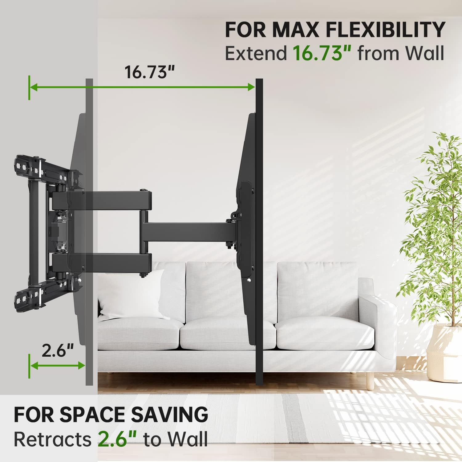 Detalle 2 de USX Mount Full Motion 42-84" TV Mount