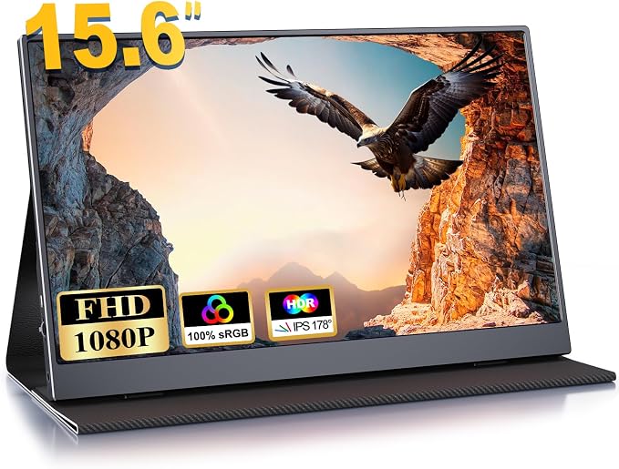 Imagen de COOLHOOD Monitor Portátil 15.6" FHD IPS USB-C/Mini HDMI en OfertitasTOP