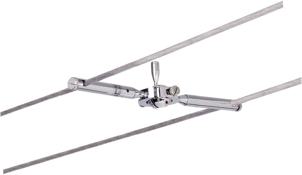 Detalle 2 de Paulmann 94147 Sistema de cable Spot Togo, Gu10, Cromo, 12V