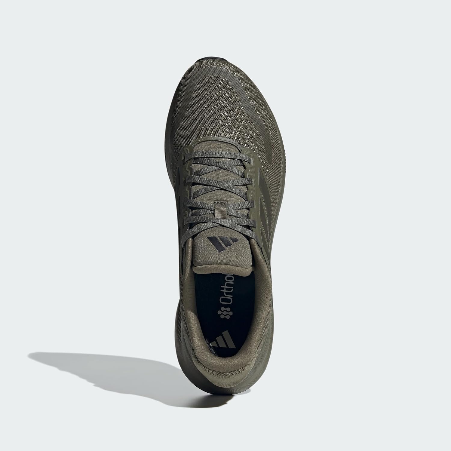 Thumbnail 3 de adidas Men's Runfalcon 5 Running Shoes – Olive Strata / Shadow Olive / Core Black, UK 10.5