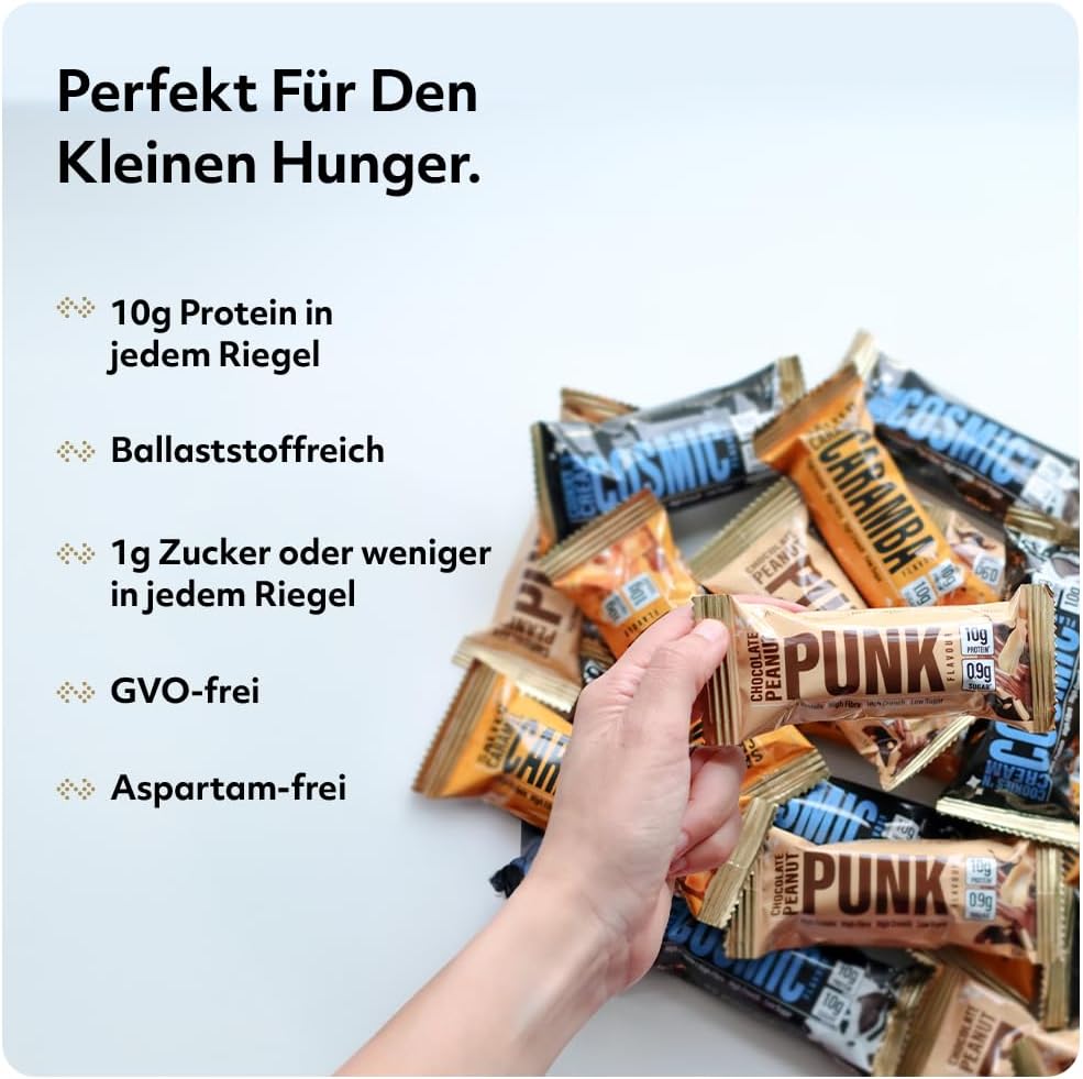 Detalle de The Protein Works Big Little Bar FODBLBARSCC20PACK eiwitrepen, zoutkaramel en caramba