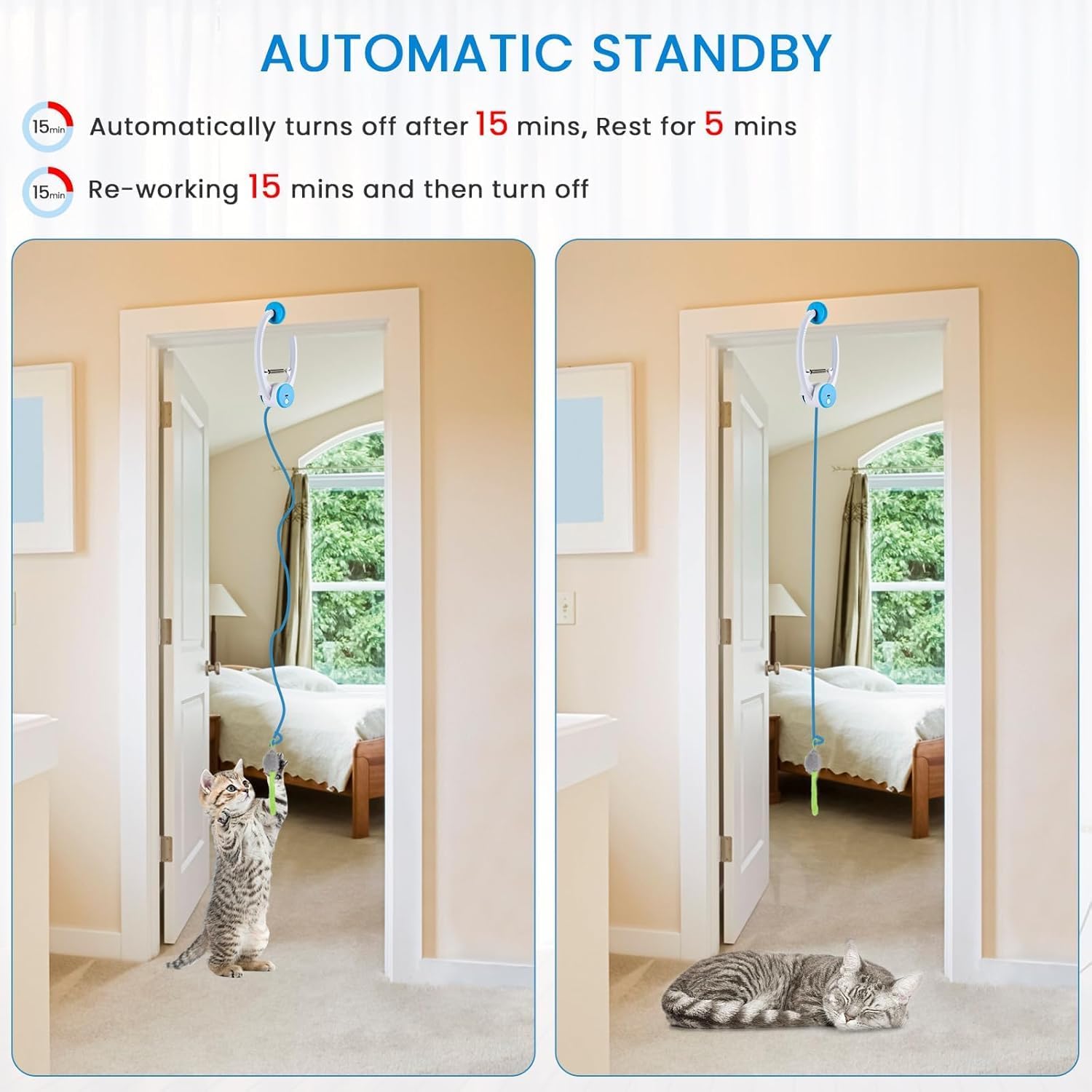 Detalle 2 de PETTOM Cat Toys, interactive cat enrichment