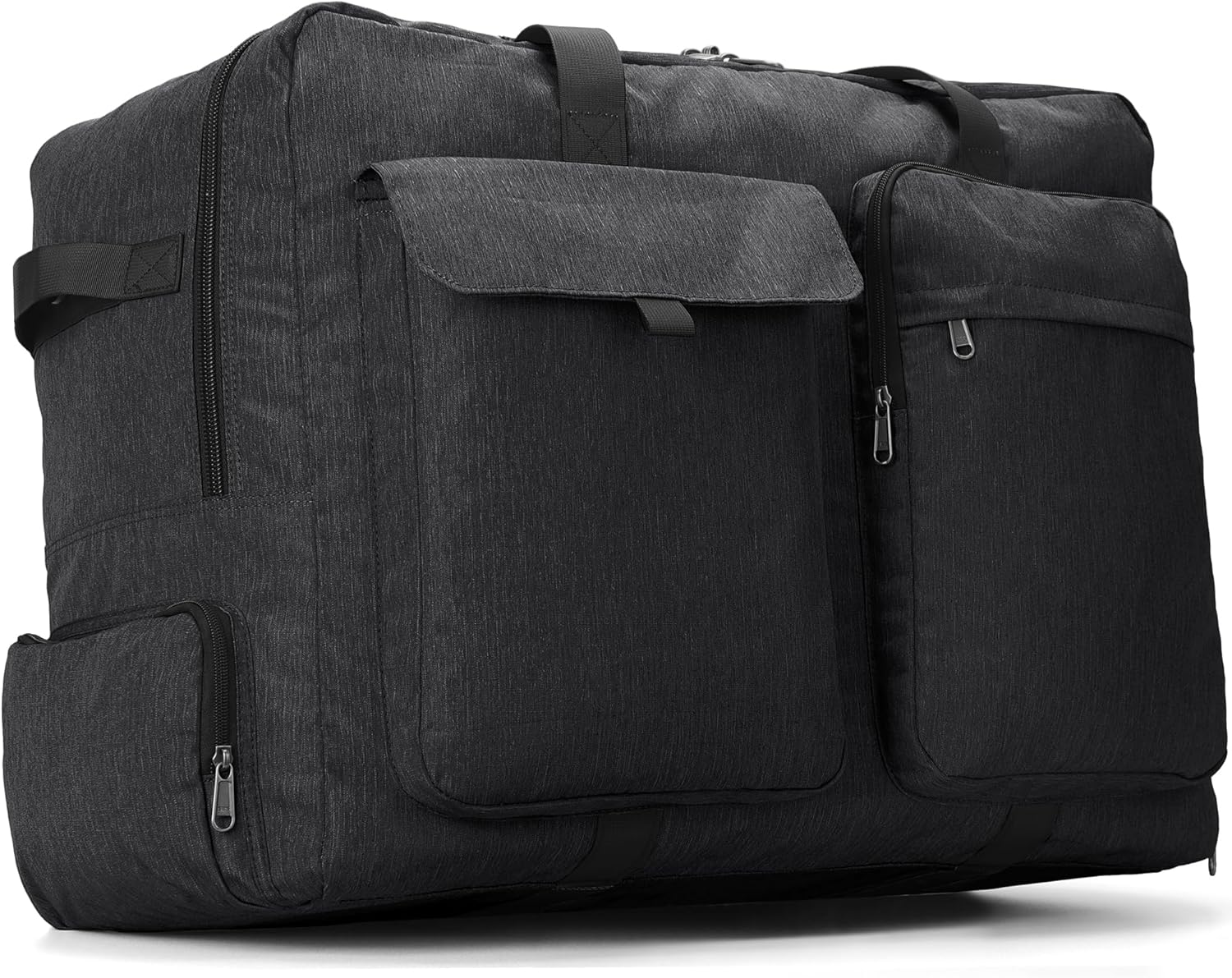 Detalle de Sac de Voyage Pliable 100L avec Compartiment à Chaussures – Grand Sac Léger et Polyvalent