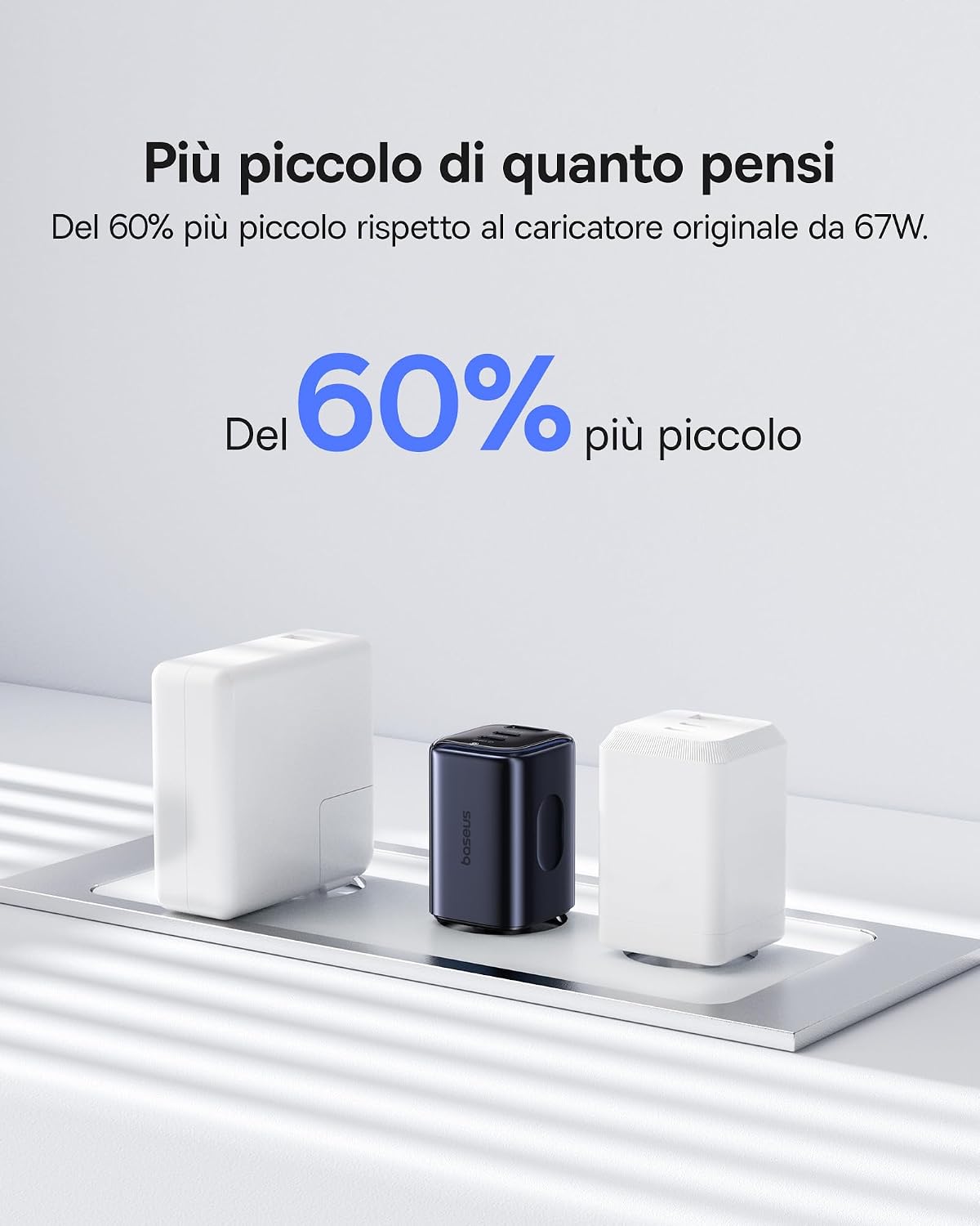 Detalle de Baseus Picogo 67W caricatore USB-C