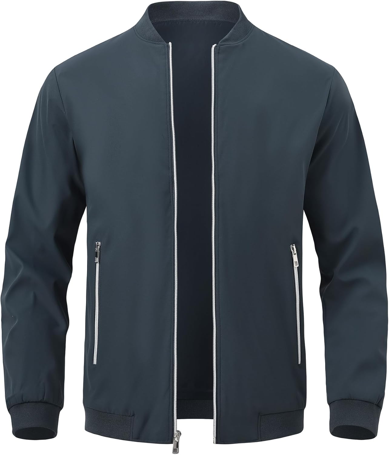 Thumbnail 1 de YuKaiChen Übergangsjacke Herren – Leichte Bomberjacke aus Softshell mit Reißverschlusstaschen