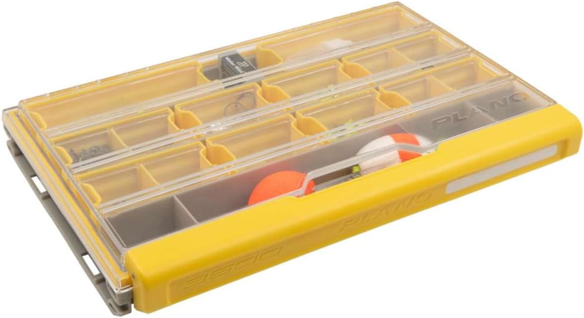 Detalle de Plano Edge Professional Series Boîte de rangement pour matériel de pêche — sécurité anti-rouille et étanchéité fiable