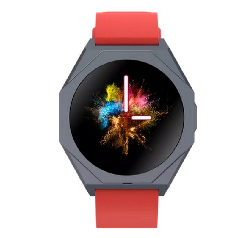 Detalle 2 de Canyon Otto SW-86 smartwatch rojo con IP68, notificaciones y hasta 7 días