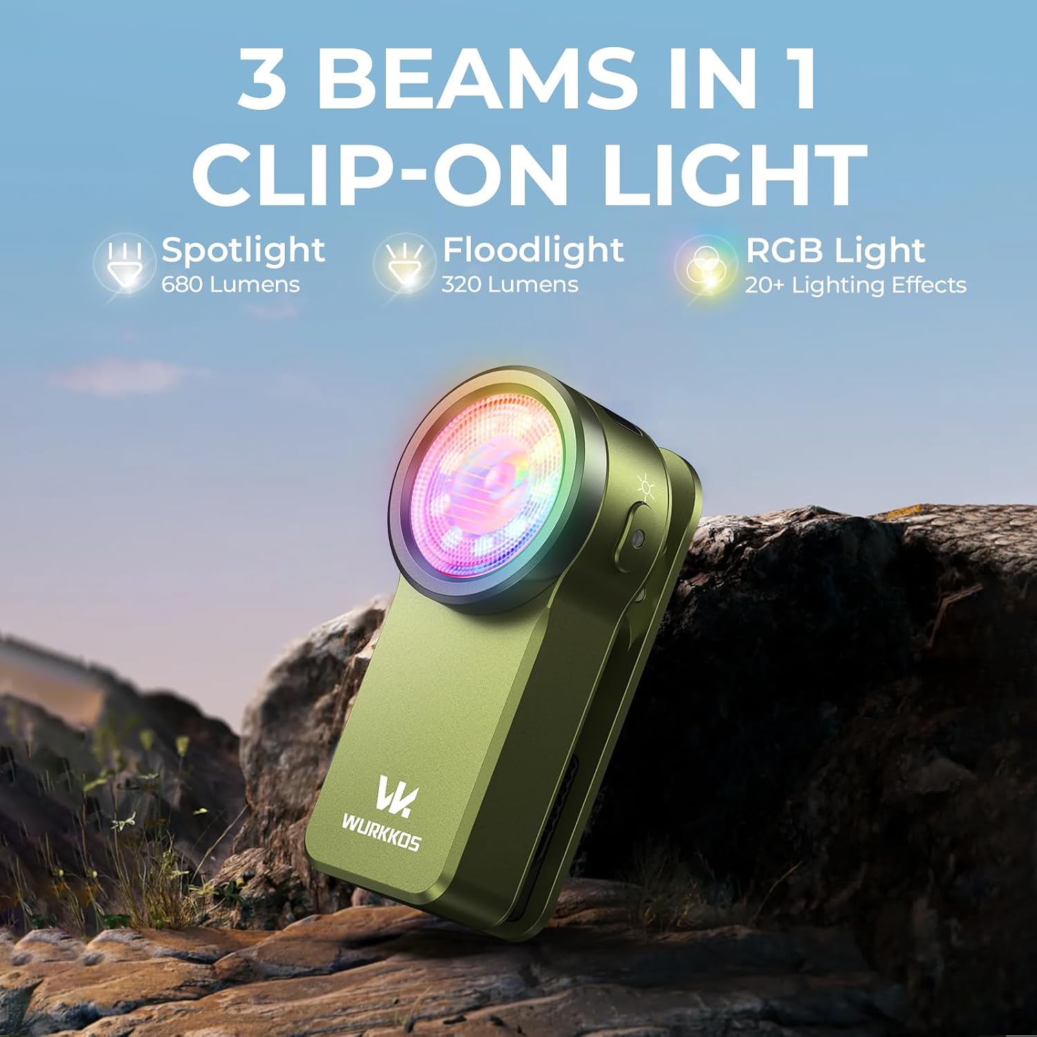 Detalle 2 de Wurkkos EDC Flashlight HD03