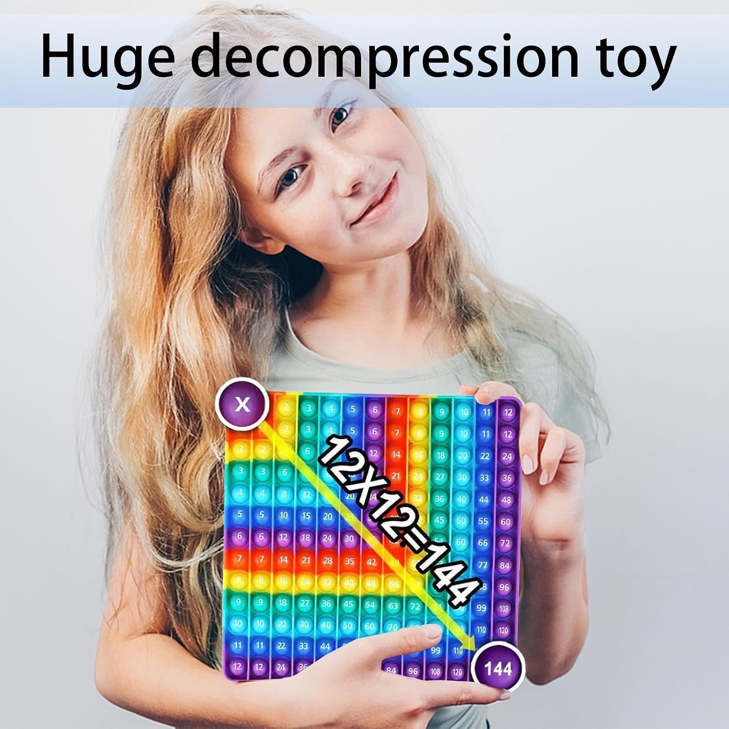 Thumbnail 5 de Times Table Poppet 12x12 multiplication fidget toy