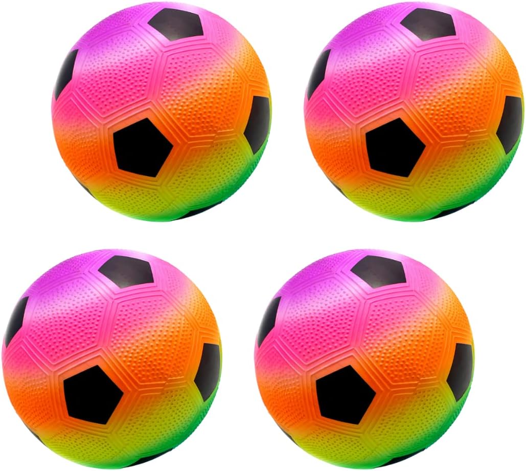 Detalle de MAGIC SELECT uppblåsbara leksaksbollar, 4-pack i PVC, 23 cm
