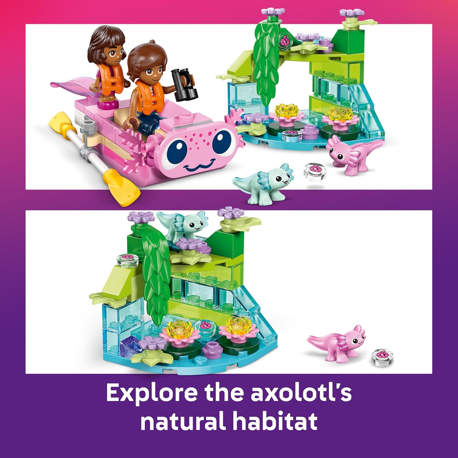 Thumbnail 4 de LEGO Friends Axolotl 42681 adventure boat