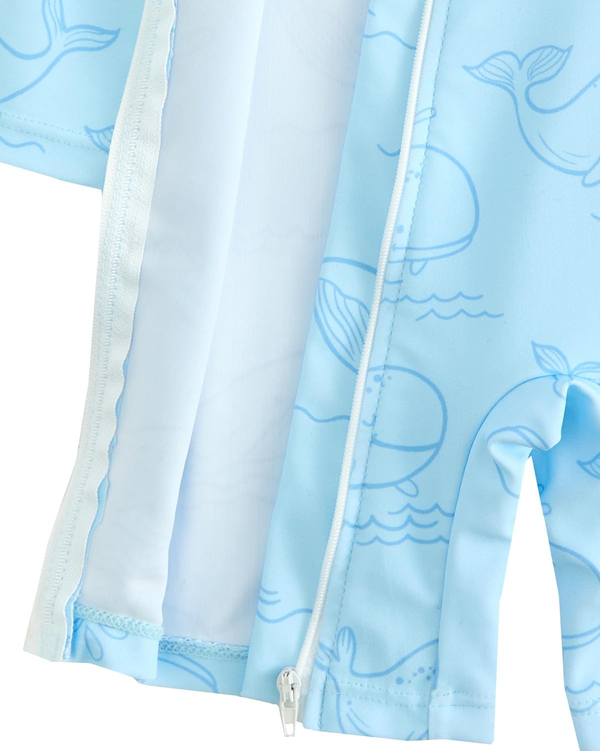 Detalle 2 de WYTbaby Baby Badeanzug Einteilig mit UV-Schutz – 3 Monate bis 3 Jahre