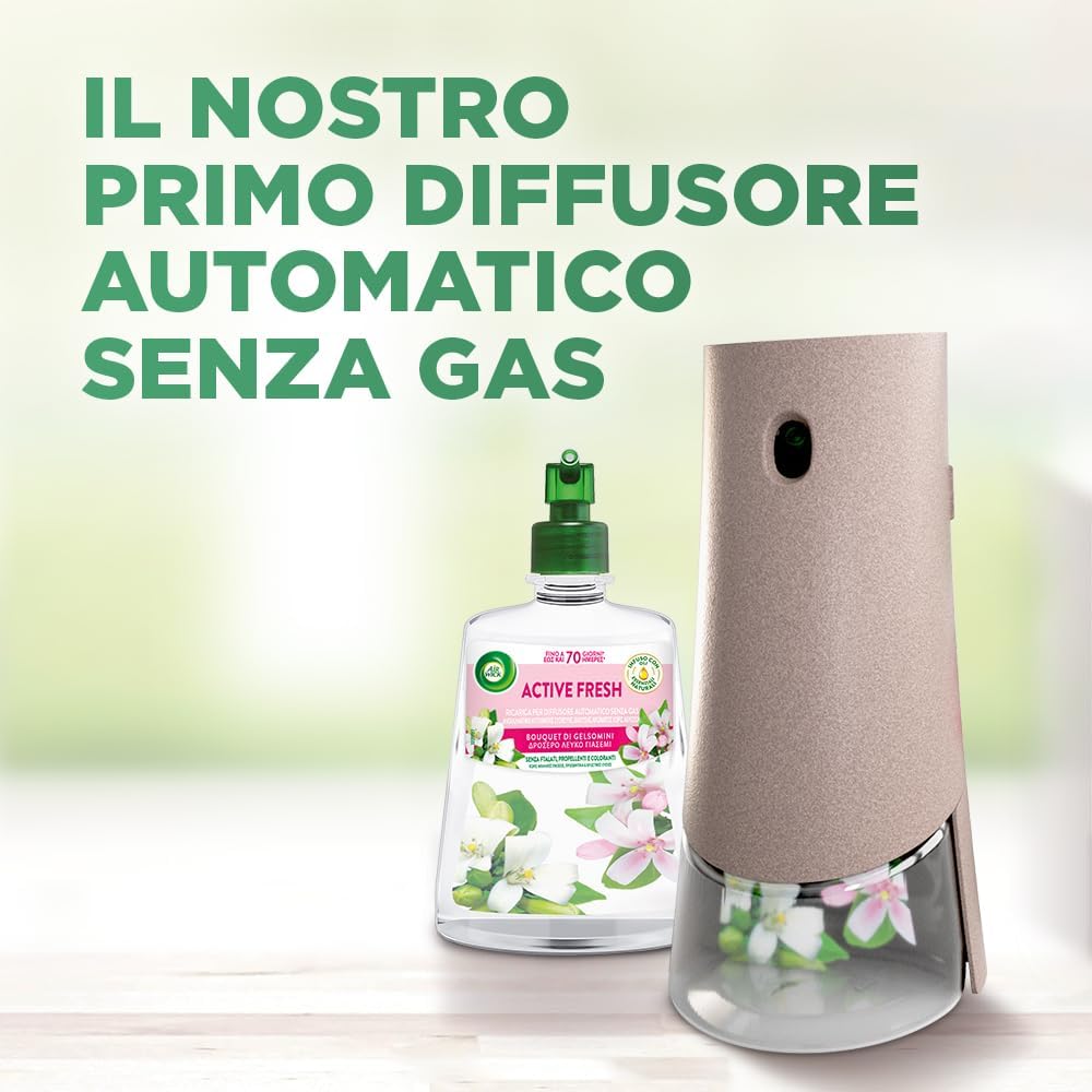 Thumbnail 3 de Air Wick Active Fresh: Deodorante per Ambienti senza gas con 4 ricariche Bouquet di Gelsomini (228 ml)
