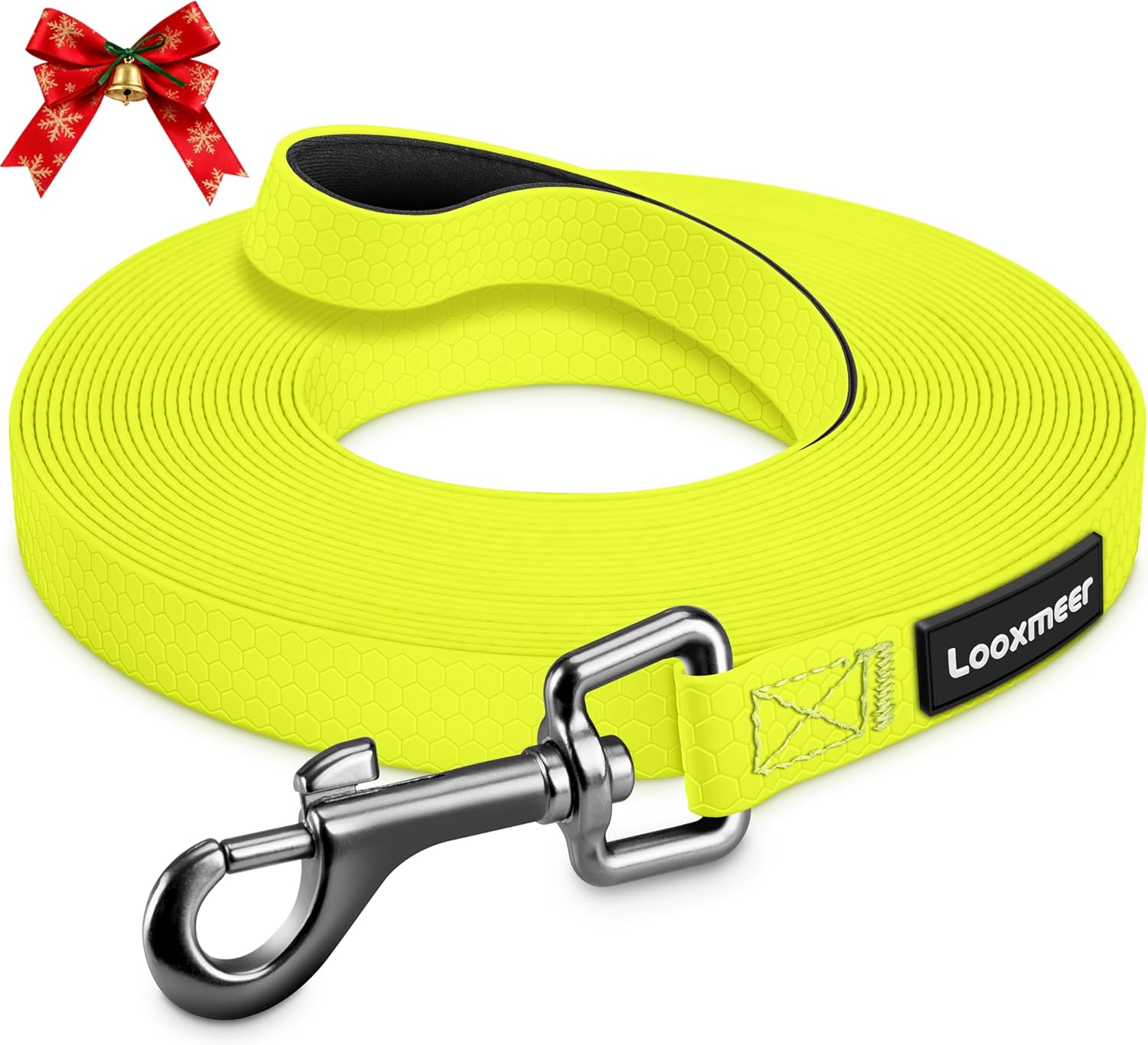 Detalle de Wasserdichte Schleppleine für Hunde (3–30 m) mit robustem Karabiner und wetterfester PVC-Beschichtung