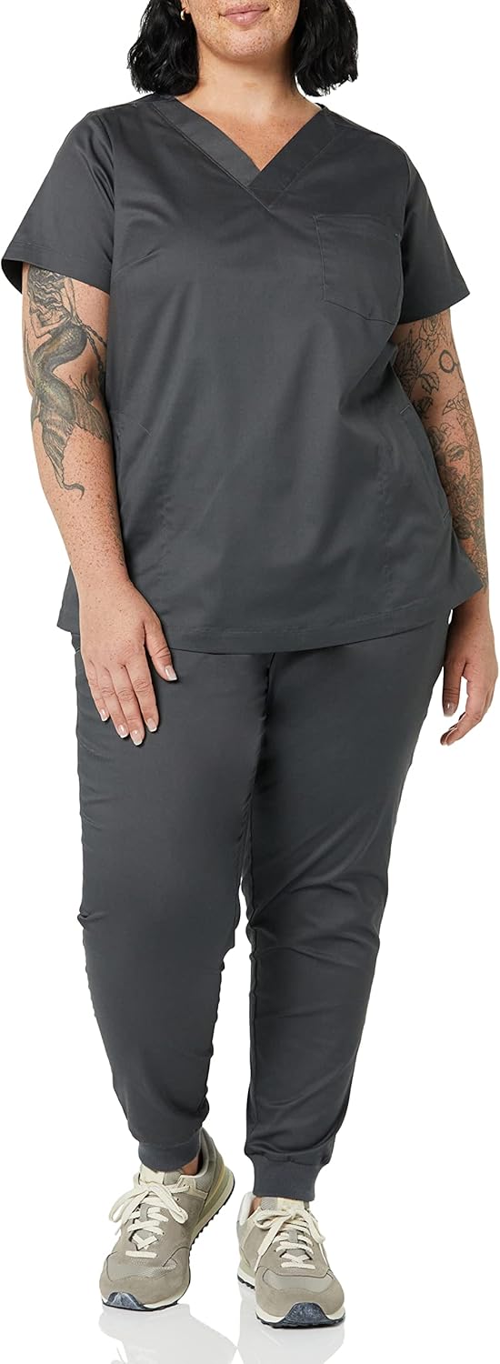 Thumbnail 2 de Amazon Essentials Damen Scrub-Top klassischer Schnitt mit V-Ausschnitt und kurzen Ärmeln (auch in Übergrößen)