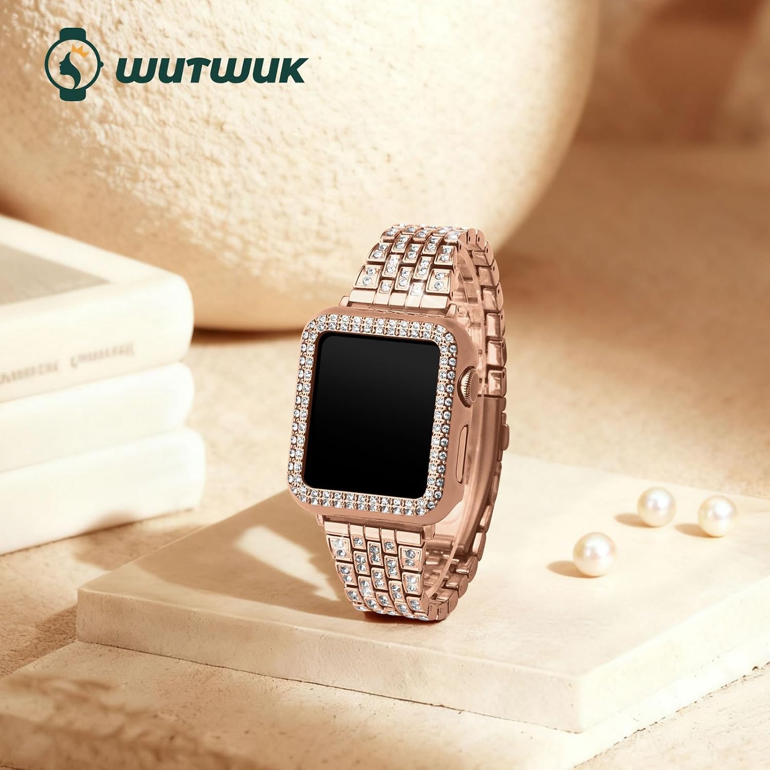 Thumbnail 5 de wutwuk Bracelet Apple Watch 40mm Bling Or Rose