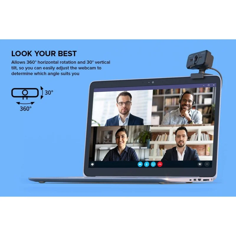 Thumbnail 2 de Creative Live CAM Sync 1080p V2 Webcam USB