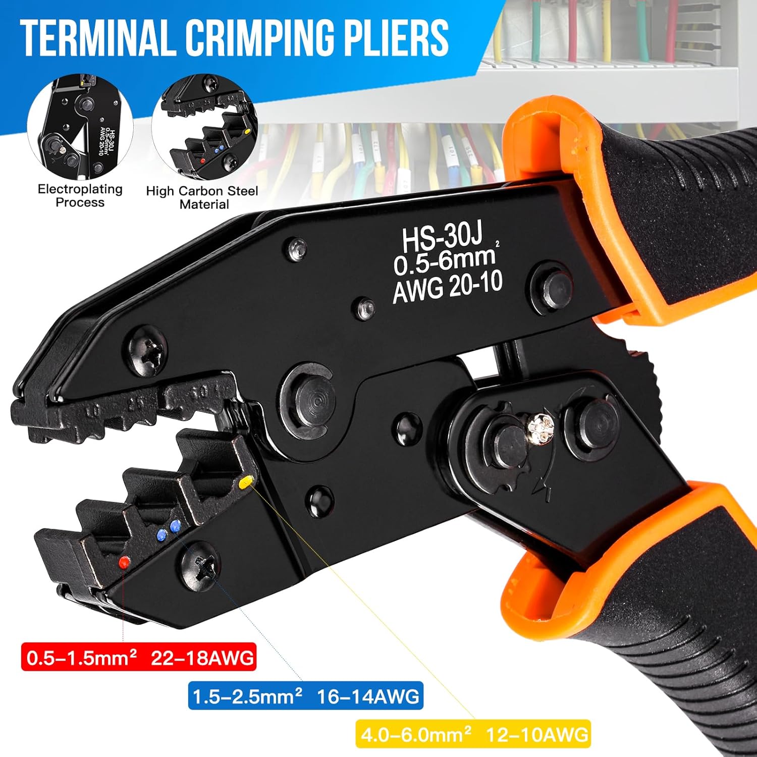 Detalle de fioay Crimpzange 350 Teile đź›