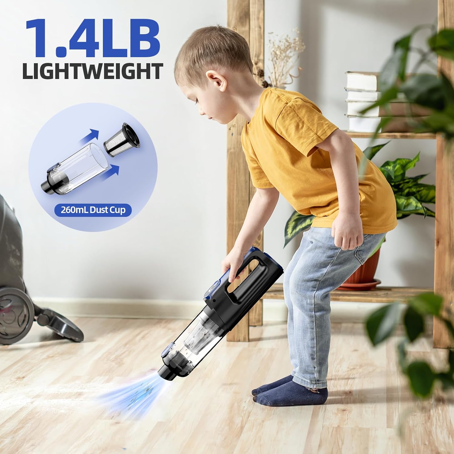 Thumbnail 6 de MONOZEL Car Vacuum 18000Pa handheld vacuum