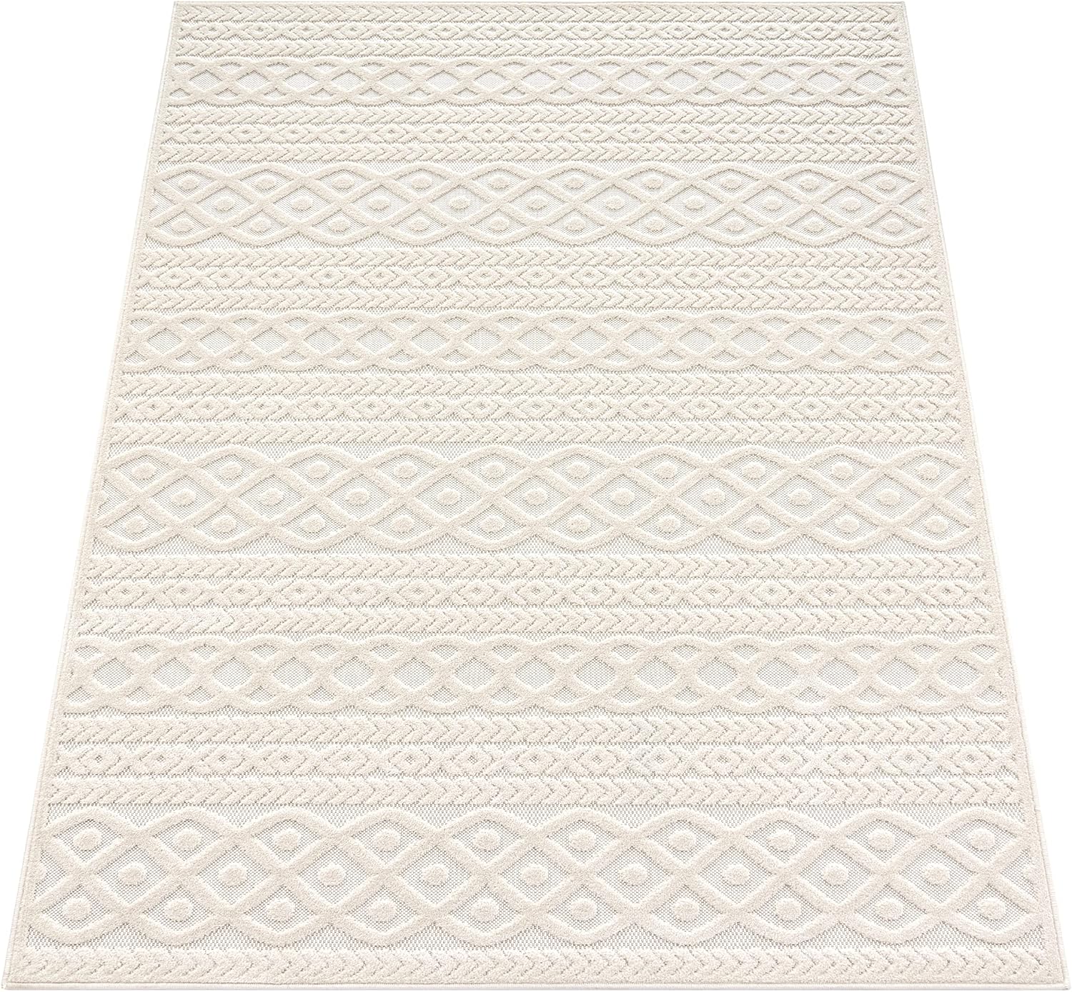 Thumbnail 6 de Tapis extérieur 160x230 cm crème
