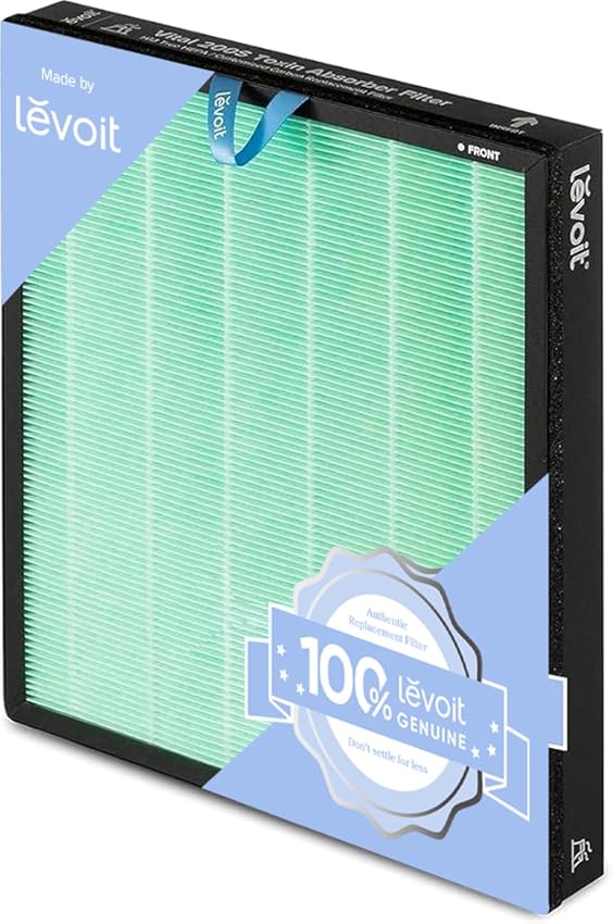 Detalle 2 de LEVOIT Vital 200S-P replacement HEPA filter, 1 pack 🌫