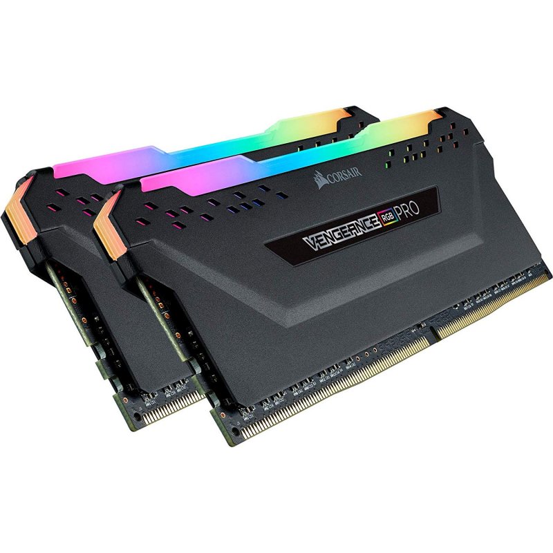 Detalle de Corsair Vengeance RGB Pro Optimizado AMD DDR4 3200 16GB (2x8GB) CL16