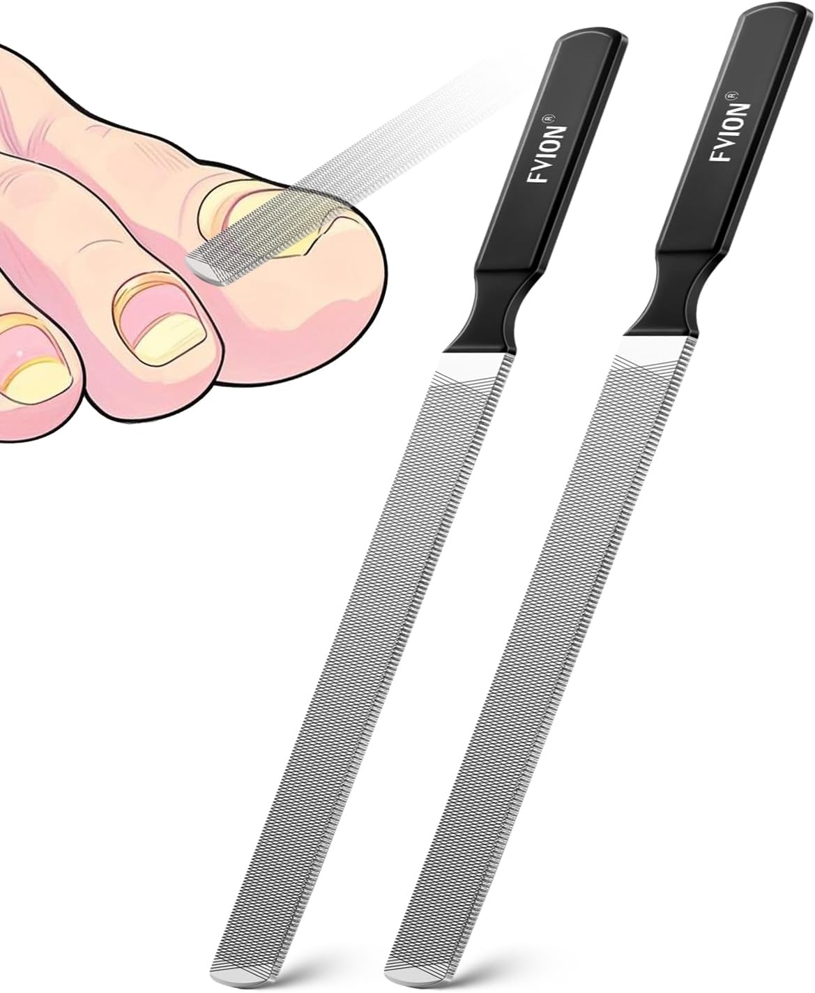 Detalle de Stainless steel nail file for thick nails