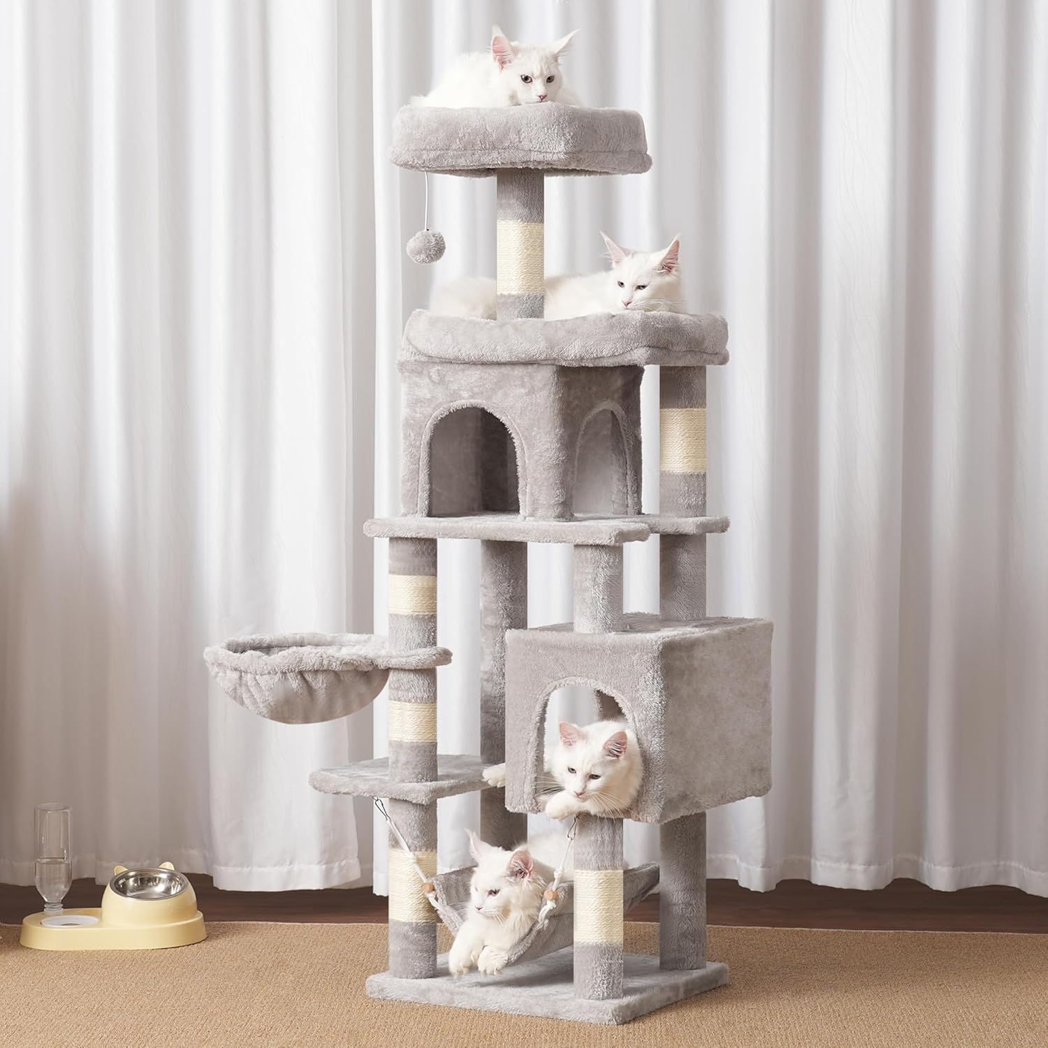Detalle 2 de Heybly Árbol para Gatos 145 cm