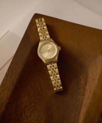 Thumbnail 5 de Timex Trend TW2W91000: reloj femenino dorado de 25 mm con correa de acero