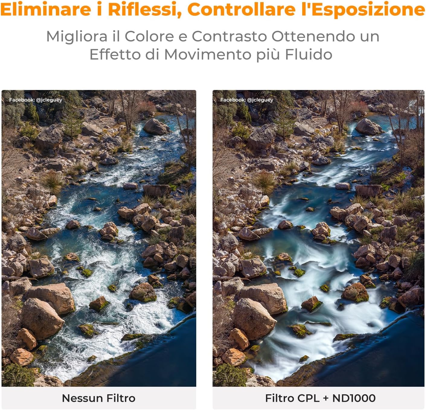 Thumbnail 6 de K&F CONCEPT Nano-Xcel 77mm Set di Filtri Magnetici: MCUV, CPL e ND1000 in un sistema rapido