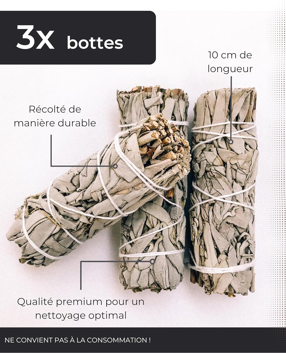 Detalle 1 de Baton de Sauge Blanche Purification