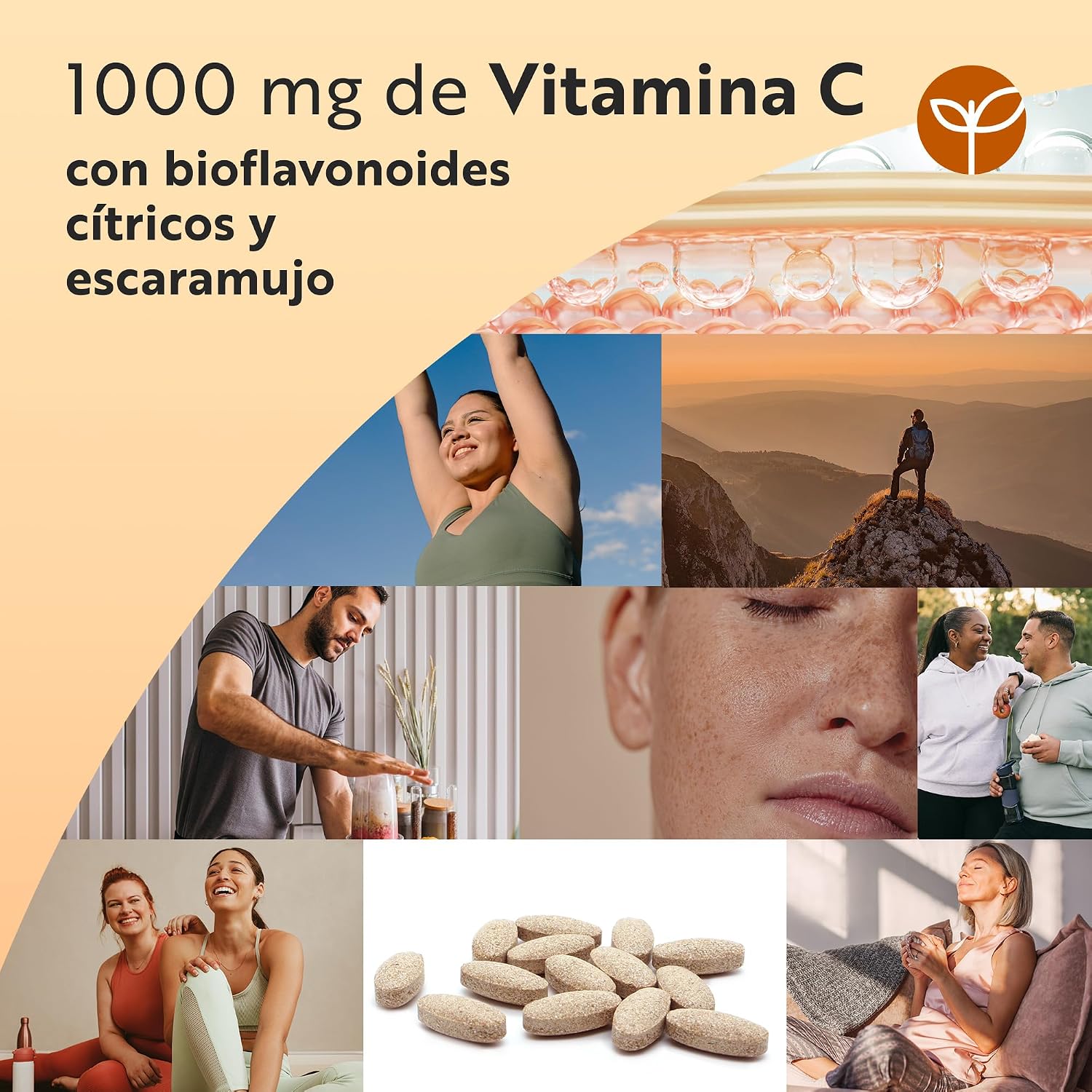 Detalle de Nutravita Vitamina C 1000 mg 180 comprimidos
