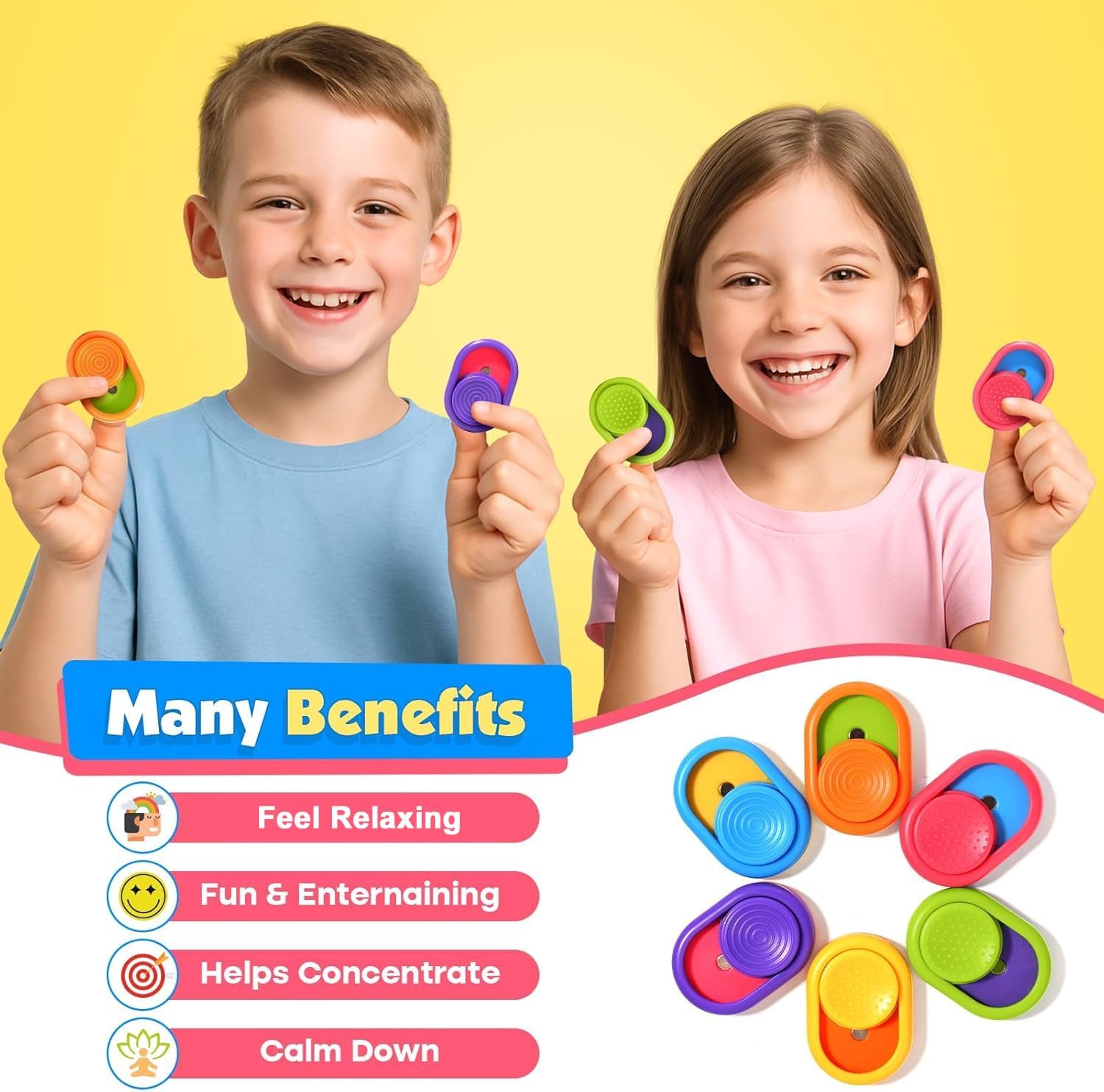 Detalle de Sensory Fidget Toys, 6-Pack