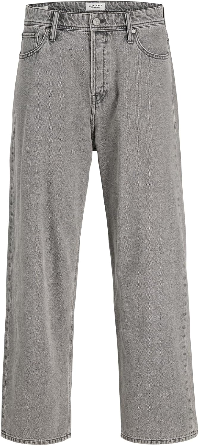 Detalle de Jack & Jones Jjialex Jjoriginal Sq 852 Noos — jean baggy en style smart casual homme
