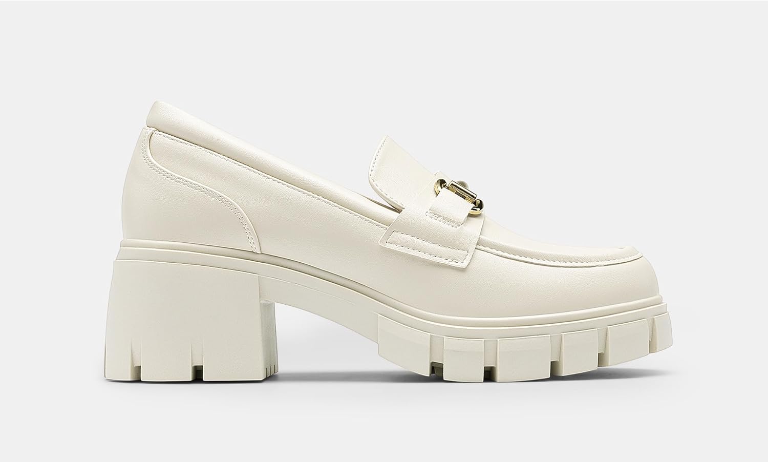 Thumbnail 5 de DREAM PAIRS Women’s Platform Chunky Loafers with Horse-Bit Detail